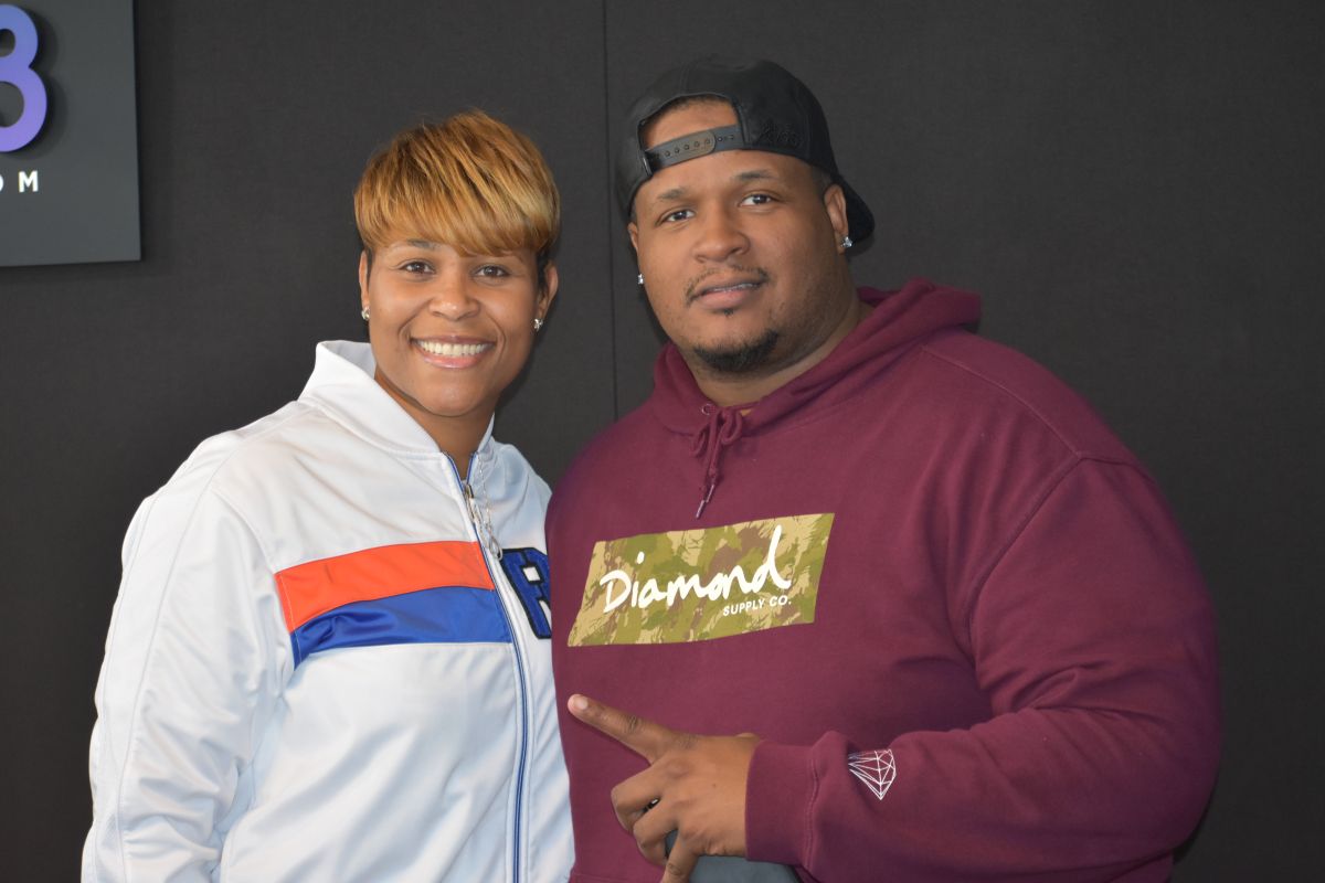 Keith Murray & Ricco Barrino Stop By Old School 105.3