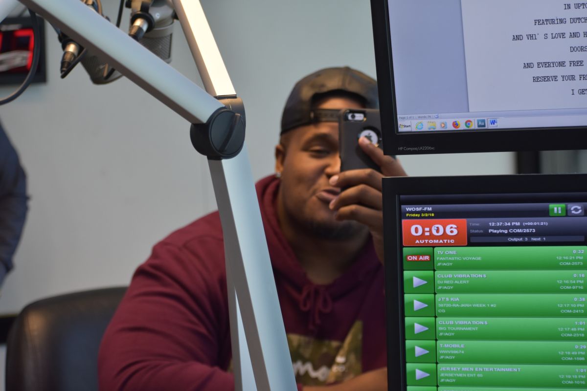 Keith Murray & Ricco Barrino Stop By Old School 105.3