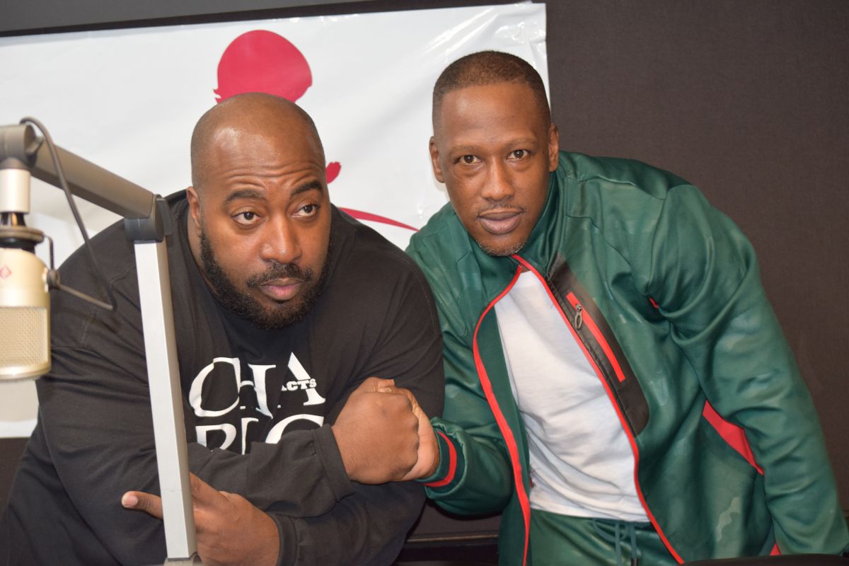 Keith Murray & Ricco Barrino Stop By Old School 105.3