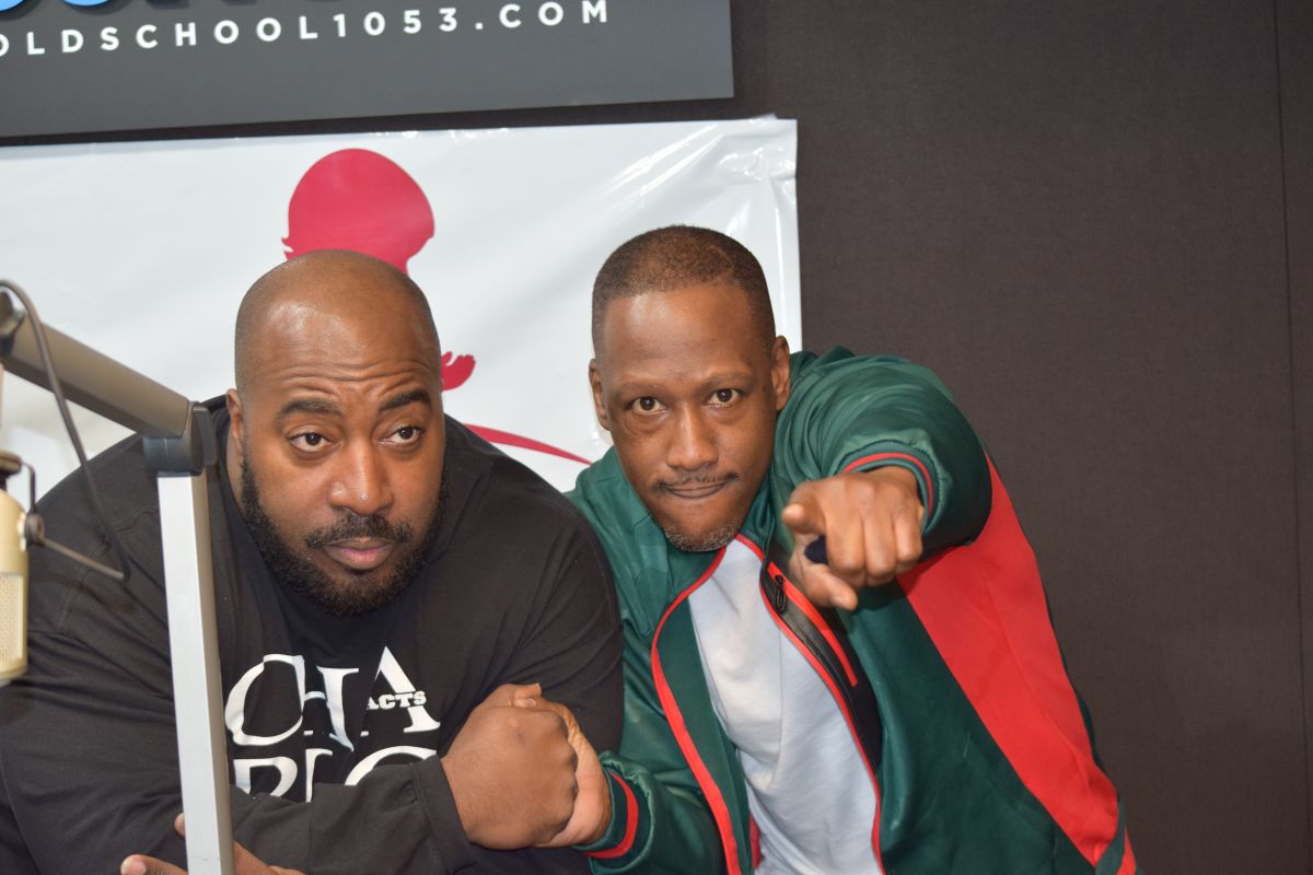 Keith Murray & Ricco Barrino Stop By Old School 105.3