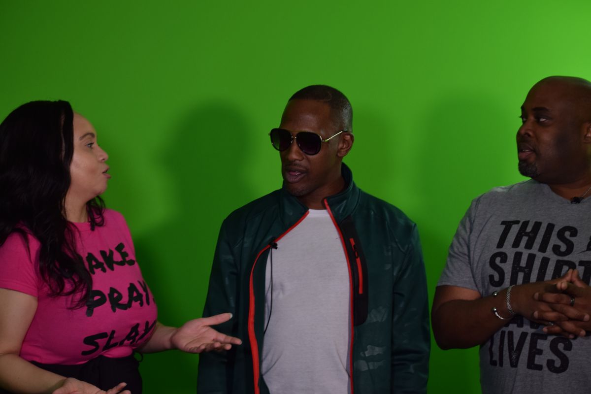 Keith Murray & Ricco Barrino Stop By Old School 105.3