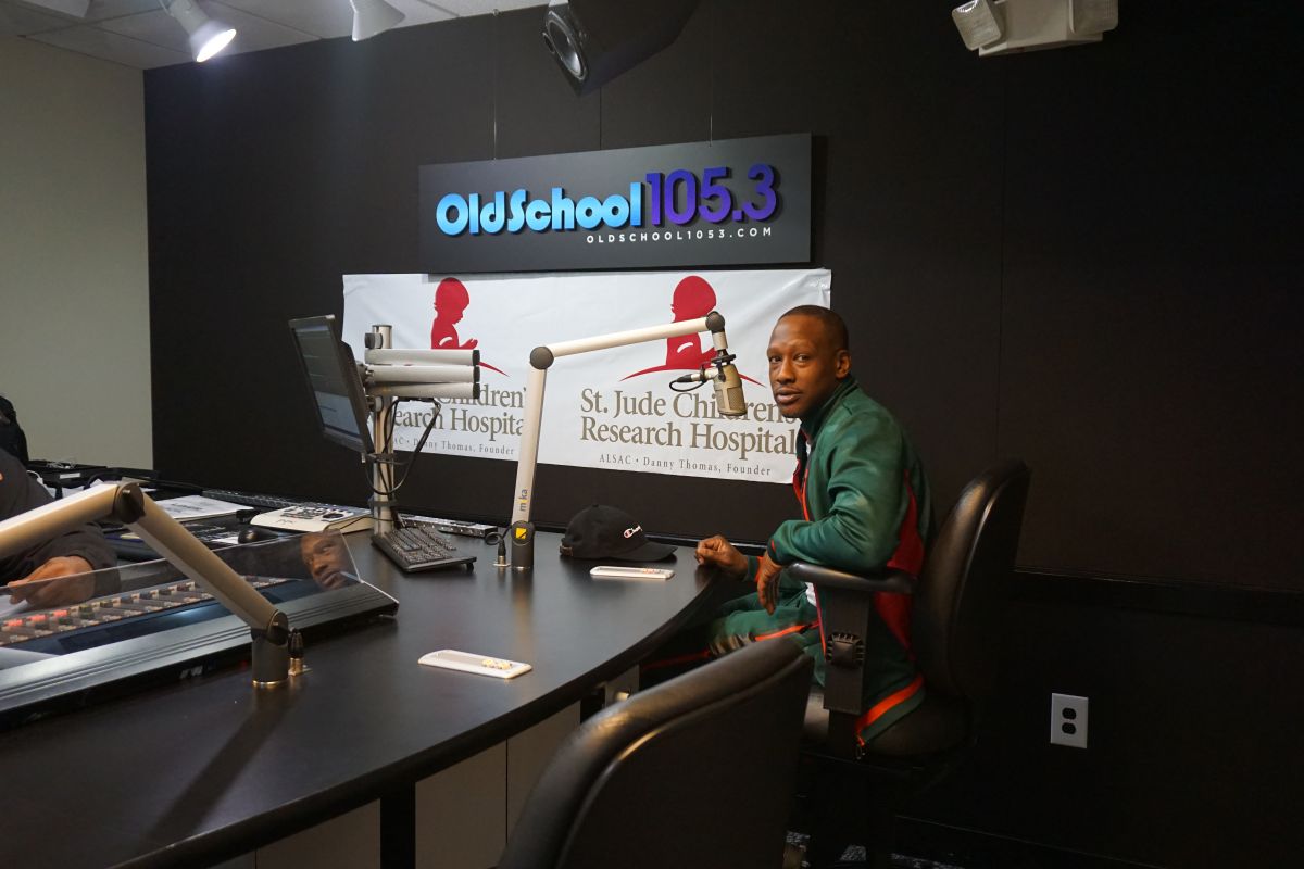 Keith Murray & Ricco Barrino Stop By Old School 105.3