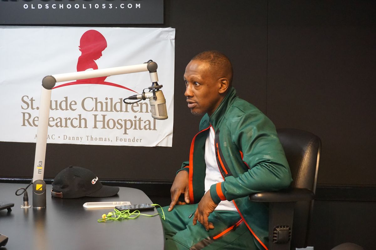Keith Murray & Ricco Barrino Stop By Old School 105.3