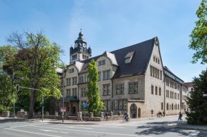 Main building, Friedrich Schiller University, Jena, Thuringia, Germany