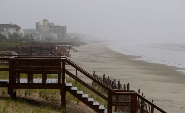 Hurricane Florence Slams Into Coast Of Carolinas