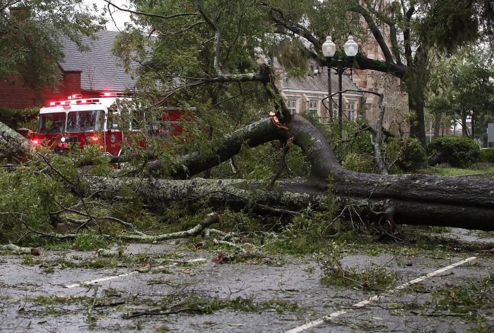 Hurricane Florence Slams Into Coast Of Carolinas