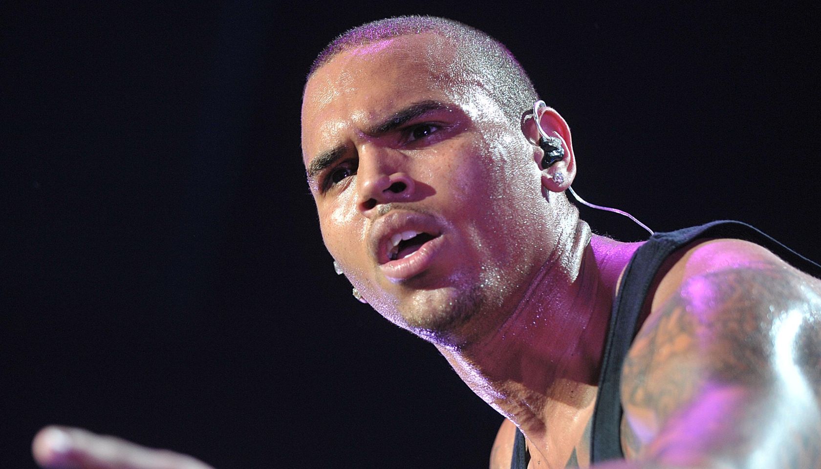 Chris Brown, T-Pain, Kelly Rowland And Tyga Perform At The Molson Canadian Amphitheatre