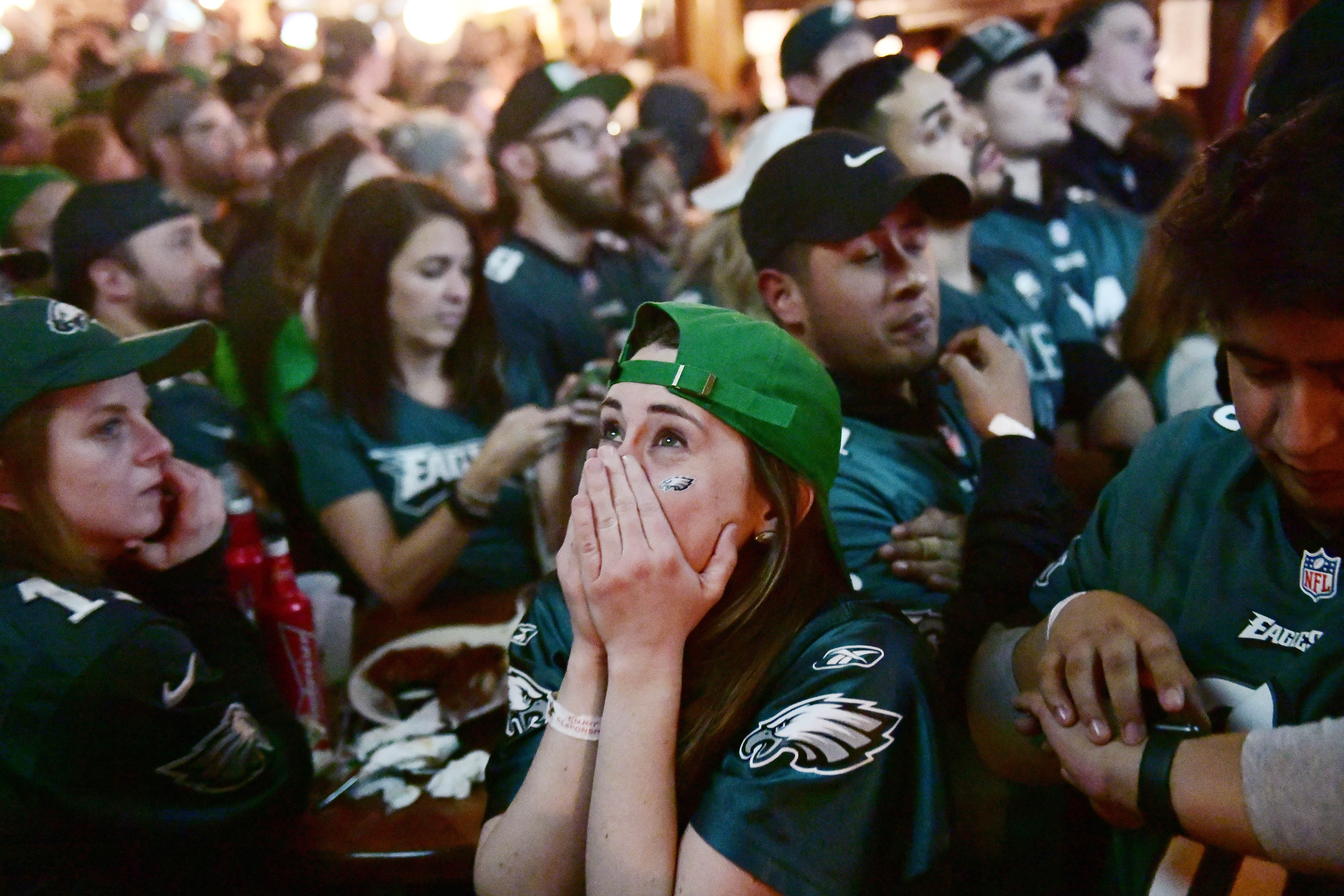 Philadelphia Eagles Fans Celebrate Win In Super Bowl LII Over New England Patriots