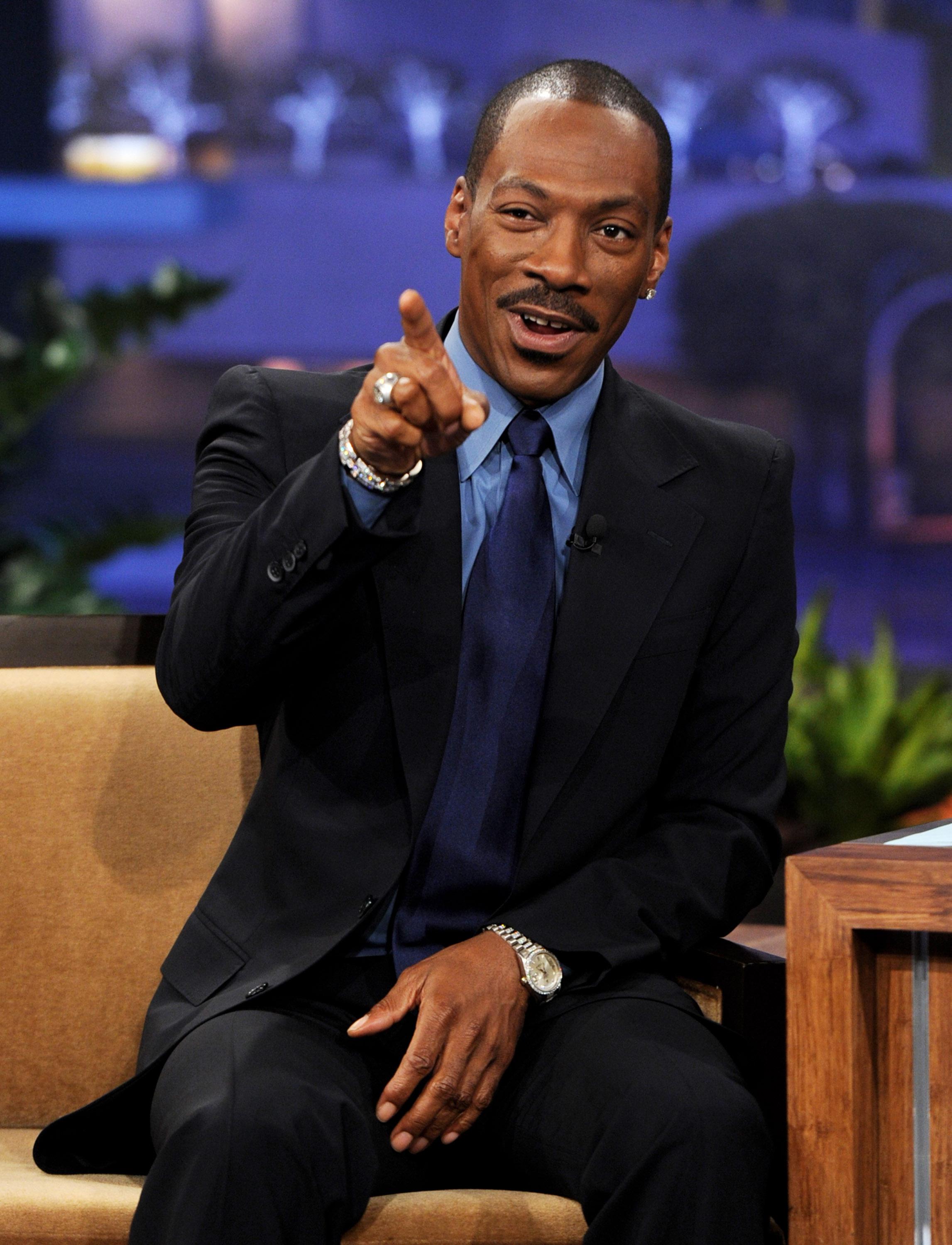 Eddie Murphy And Robyn On 'The Tonight Show With Jay Leno'