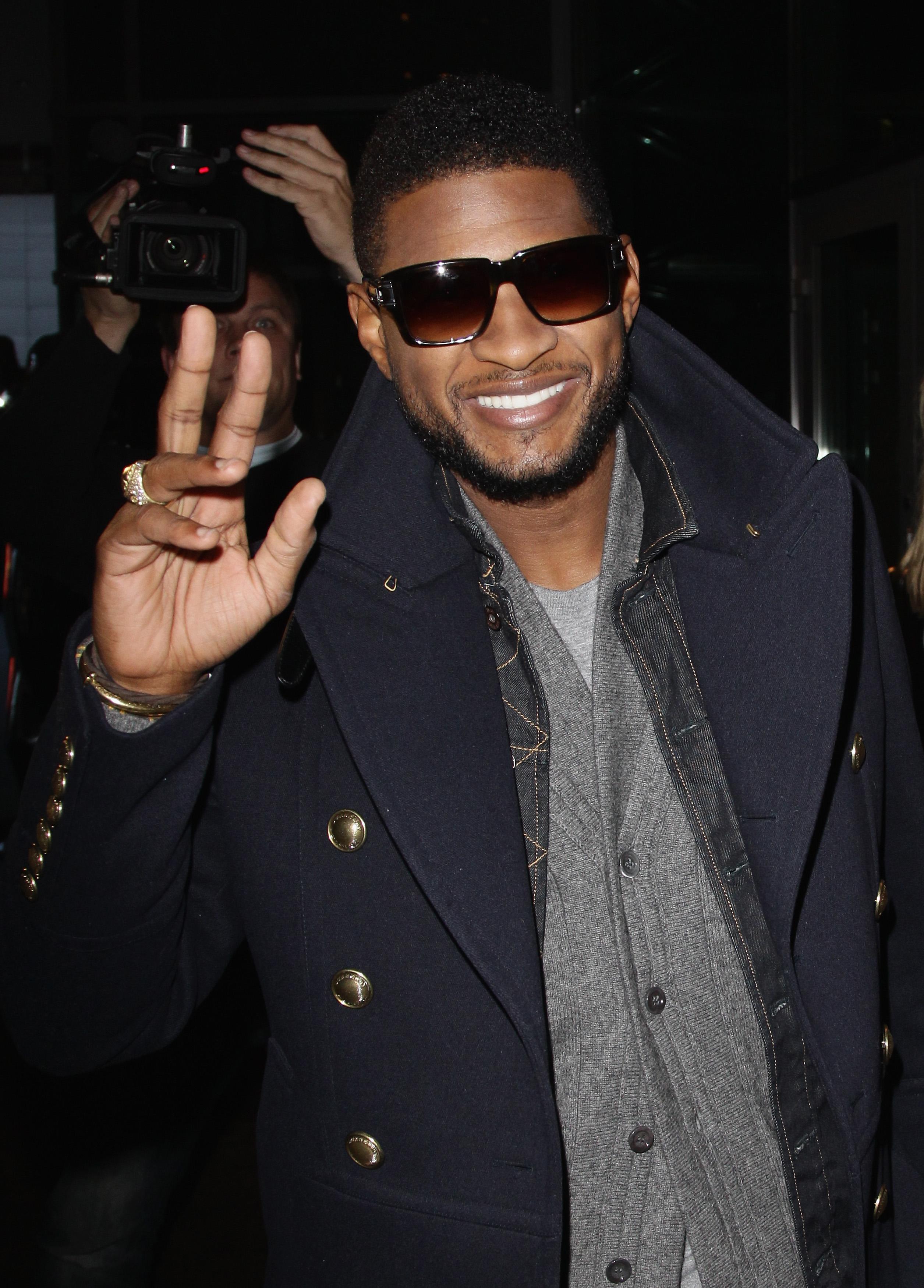 Usher Photo Call
