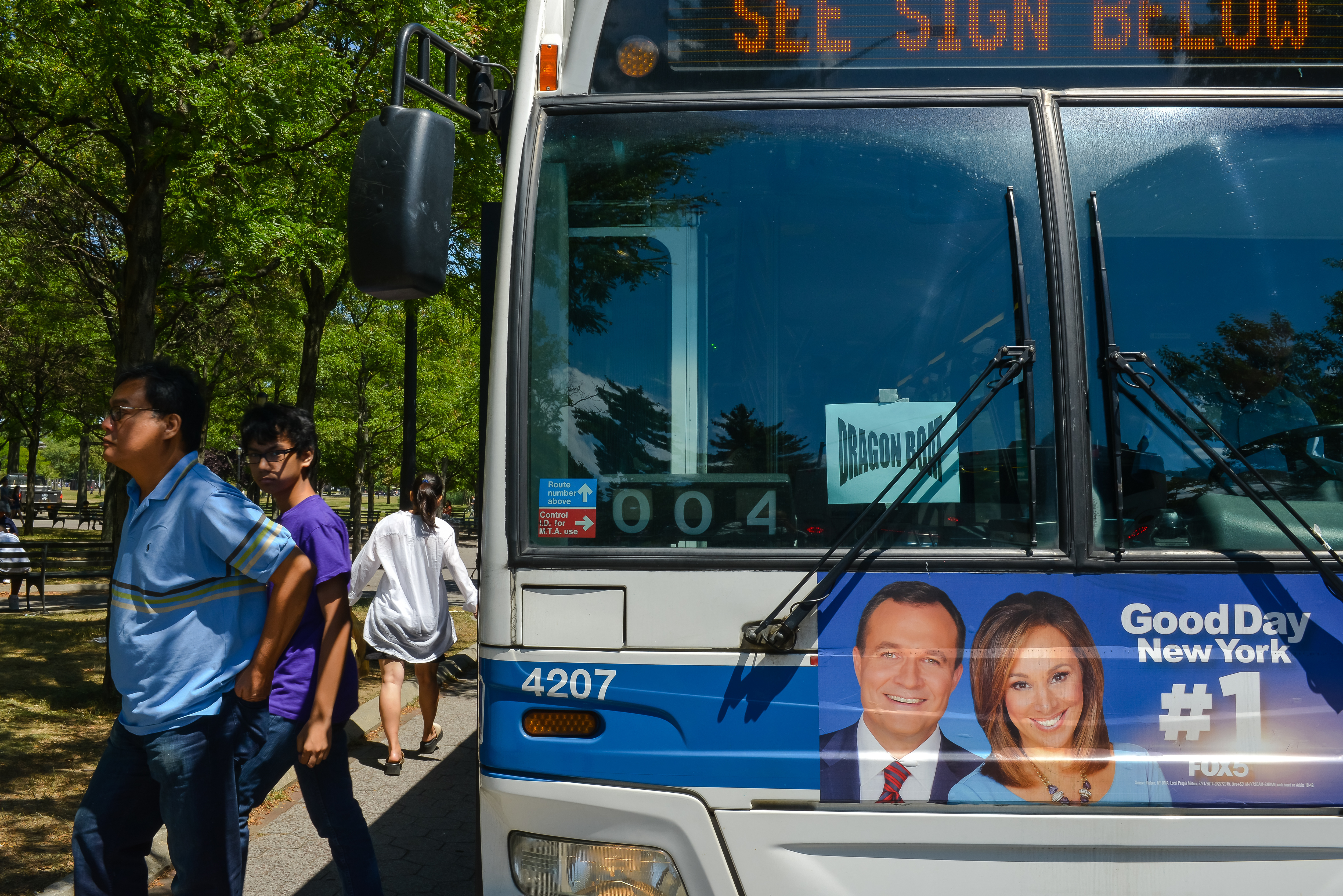 Through agreement with NYC's Metropolitan Transportation...