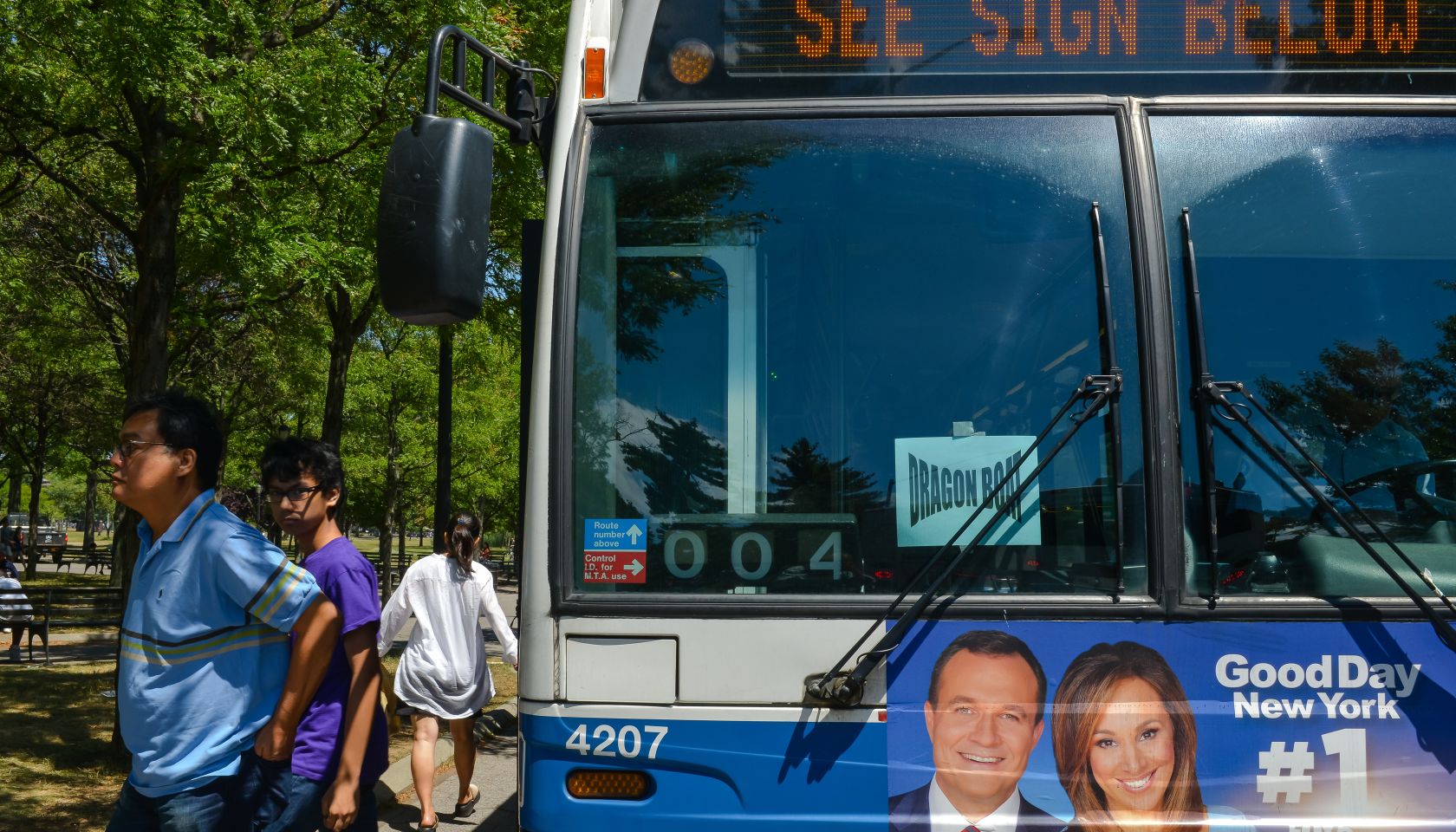 Through agreement with NYC's Metropolitan Transportation...