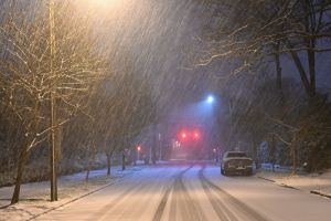 Winter storm hits Charlotte