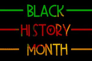 Poster for celebrating Black History Month