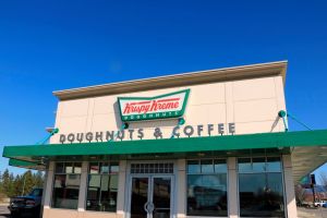 Krispy Kreme doughnut shop