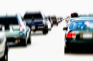 USA, North Carolina, Nags Head, Cars in traffic jam