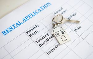 Rental application with house key