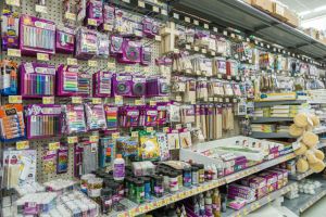 Miami, Florida, Walmart, arts & crafts supplies, merchandise display