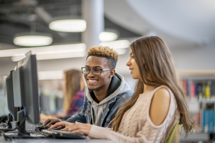 University Students in a Computer Lab