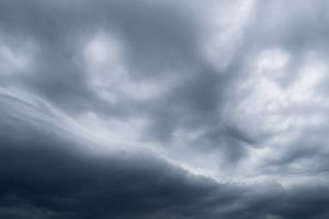 Full frame of the low angle view of rainy clouds in sky
