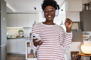 Portrait of a confident, happy young woman