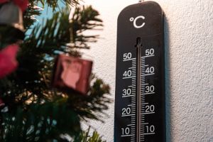 Christmas thermometer