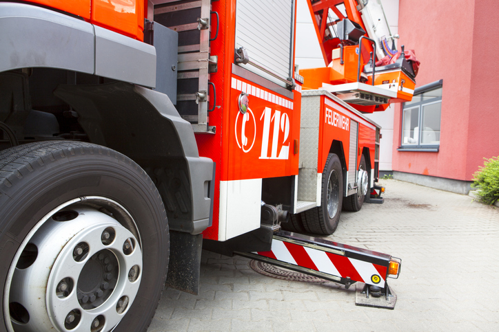 Fire engine - ladder truck