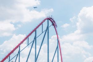 Summer in South Carolina at Carowinds.