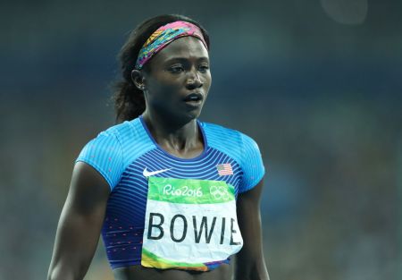 Tori Bowie, three-time Olympic medalist