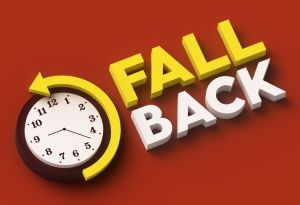 Fall Back Daylight Saving Time Clock