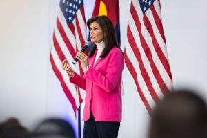 Nikki Haley Campaigns For President In Colorado