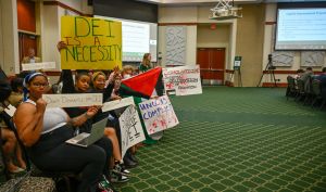 Student protests continue in the University of North Carolina