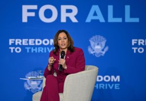 US Vice President Kamala Harris visits JC Smith University