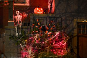 Decorated Halloween houses in San Francisco