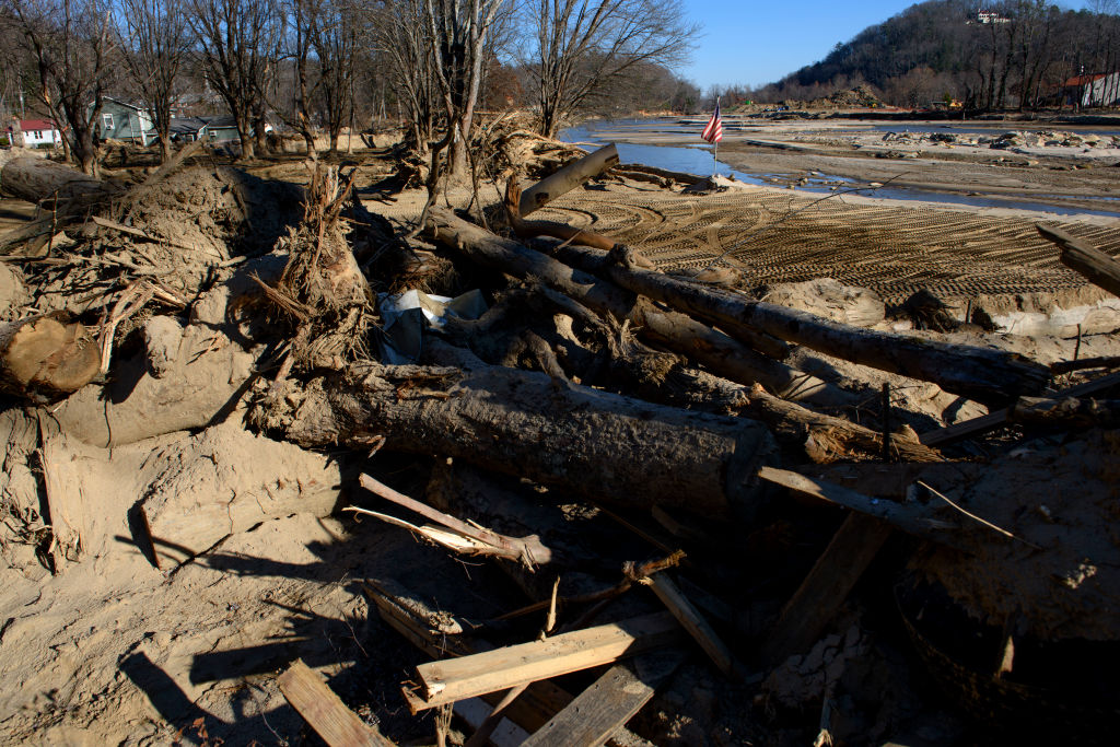 Western North Carolina Continues To Recover From Hurricane Helene Flooding