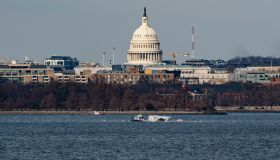 American Airlines Plane And Black Hawk Helicopter Crash Near Reagan National Airport