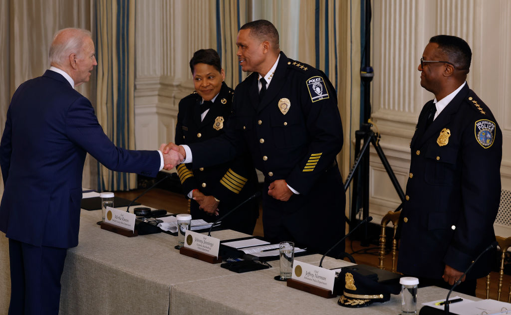 President Biden Delivers Remarks On His Administration's Efforts To Fight Crime And Make Communities Safer