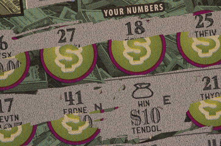 Winning lottery ticket