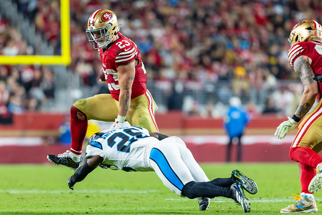 NFL: NOV 24 Panthers at 49ers