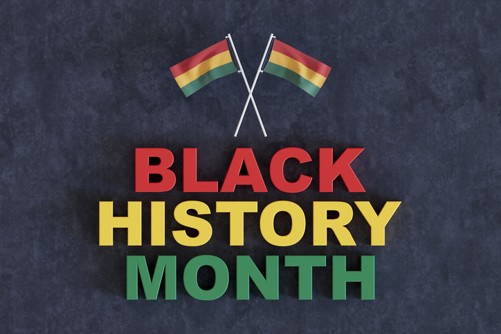 Black History Month Flag