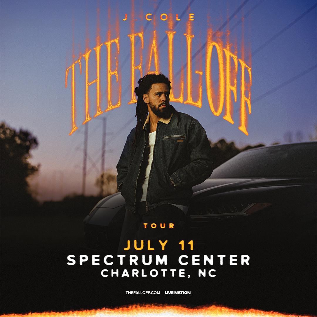 J. Cole - The Fall-Off Tour Spectrum Center Charlotte on Saturday 7/11