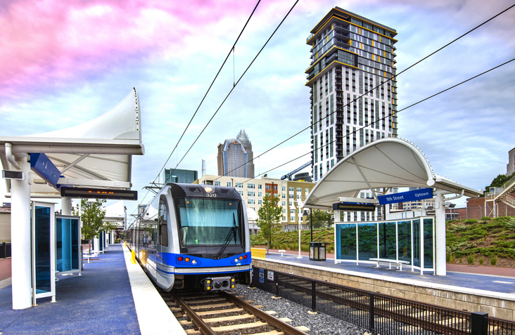 Light Rail Transport, Charlotte, North Carolina