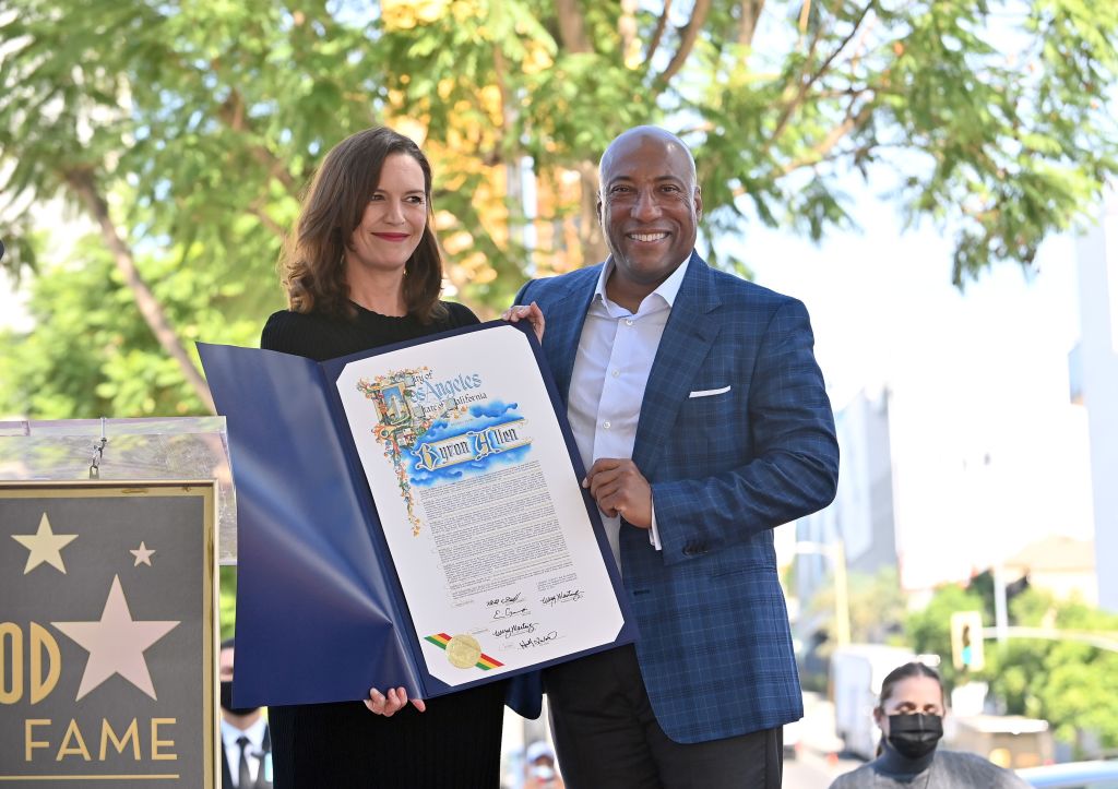 Byron Allen, Founder, Chairman & CEO ALLEN MEDIA GROUP receives star on the Hollywood Walk of Fame