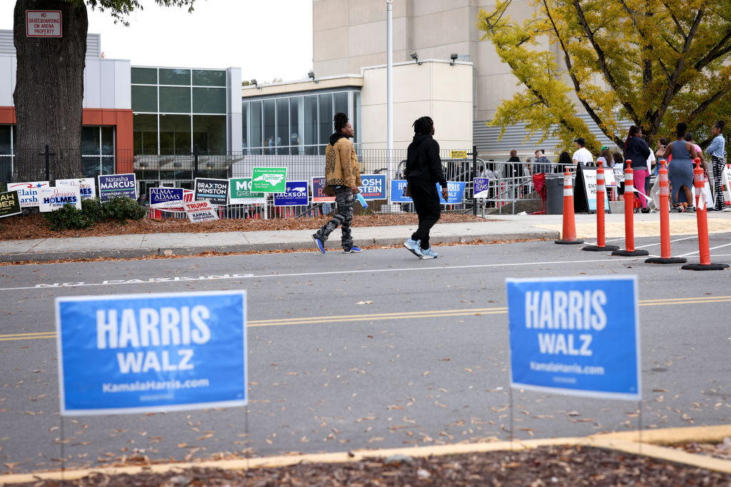 North Carolina voters take adavantage of the last day of early voting in the state.