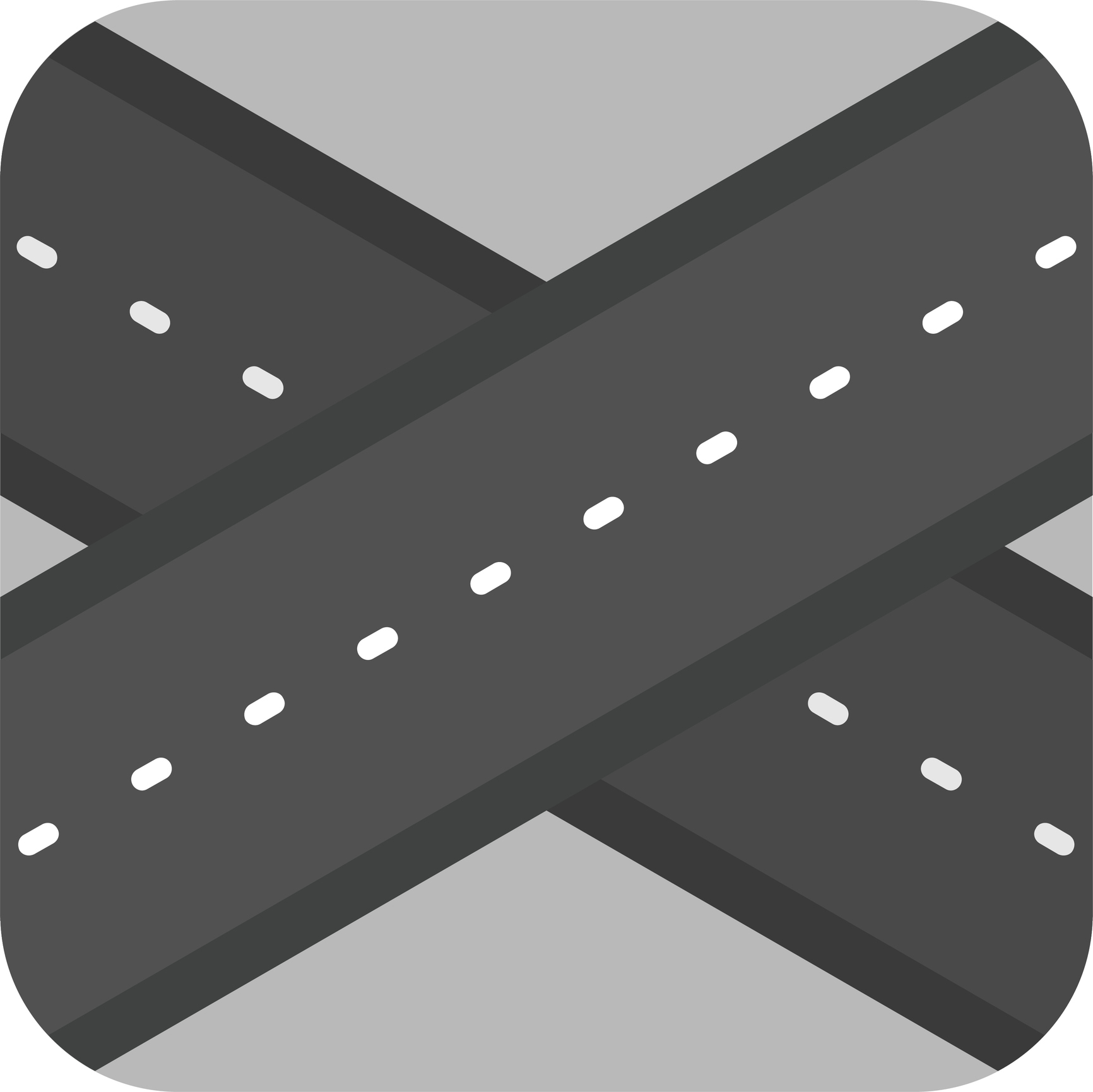 Overpass Grey scale Icon