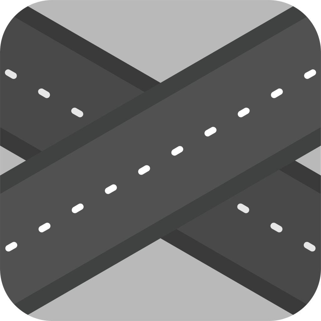 Overpass Grey scale Icon