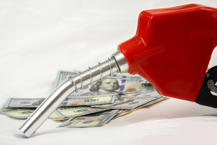 High Fuel Prices Cost Inflation Money Dollars Gasoline Energy Economy Crisis Budget Transportation Finance